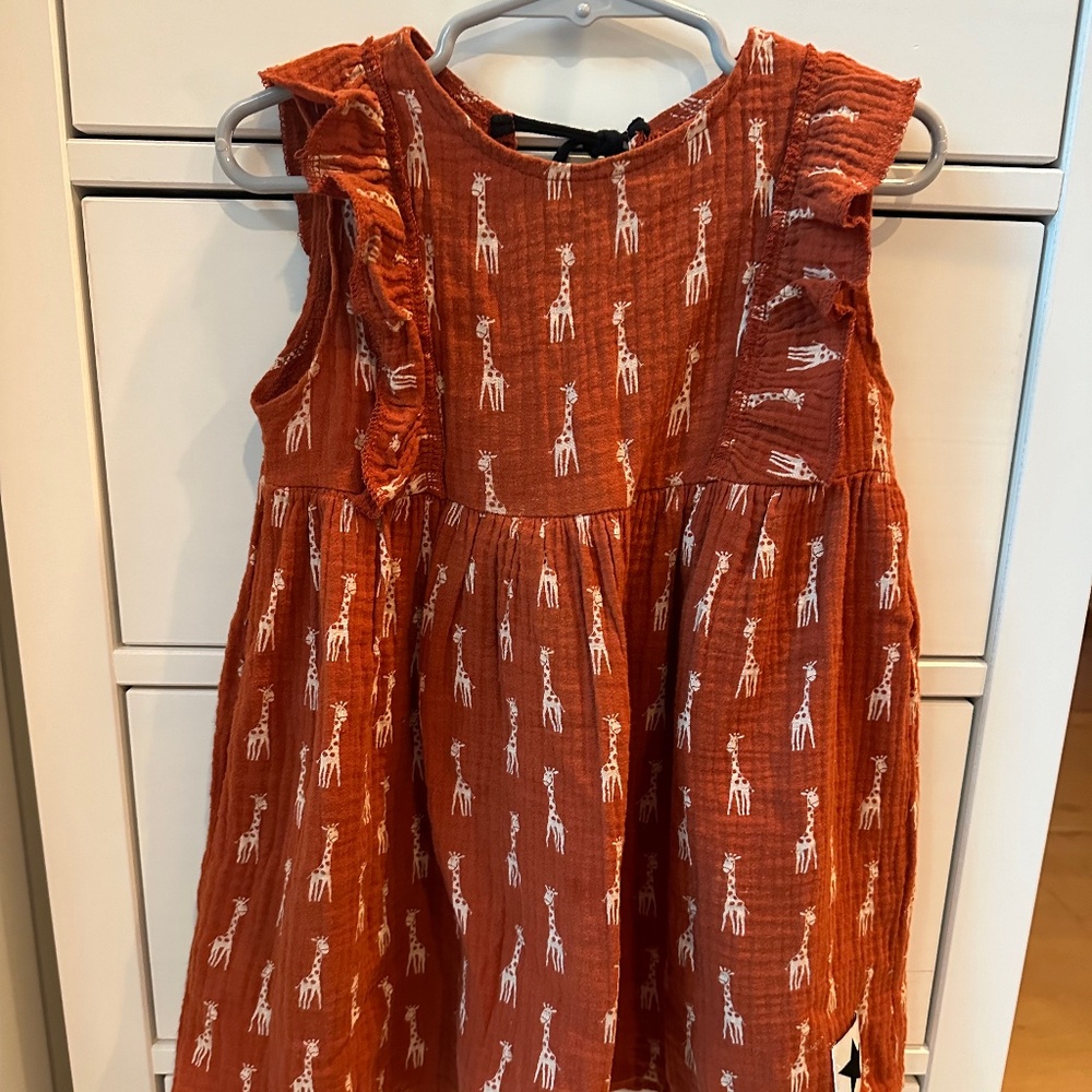 beautiful custom handmade muslin dress 3T